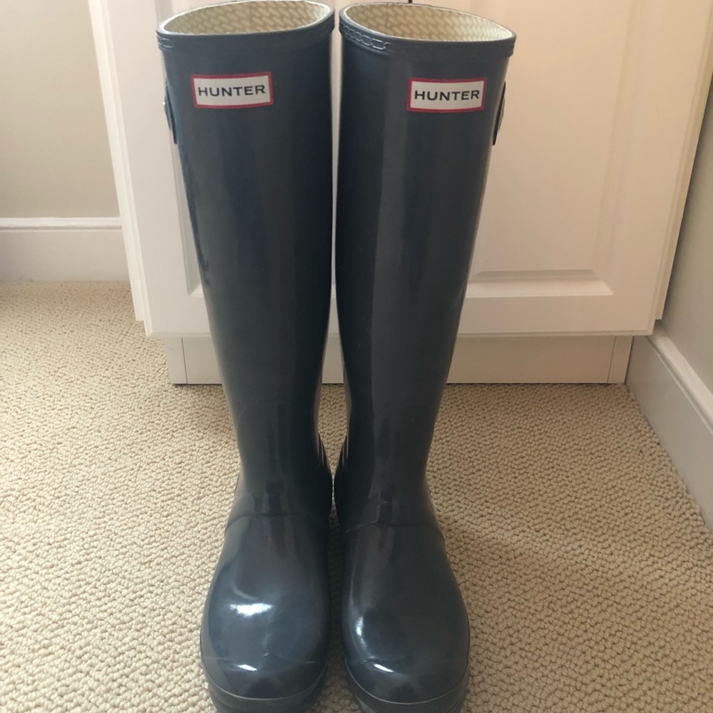 Grey Hunter Boots